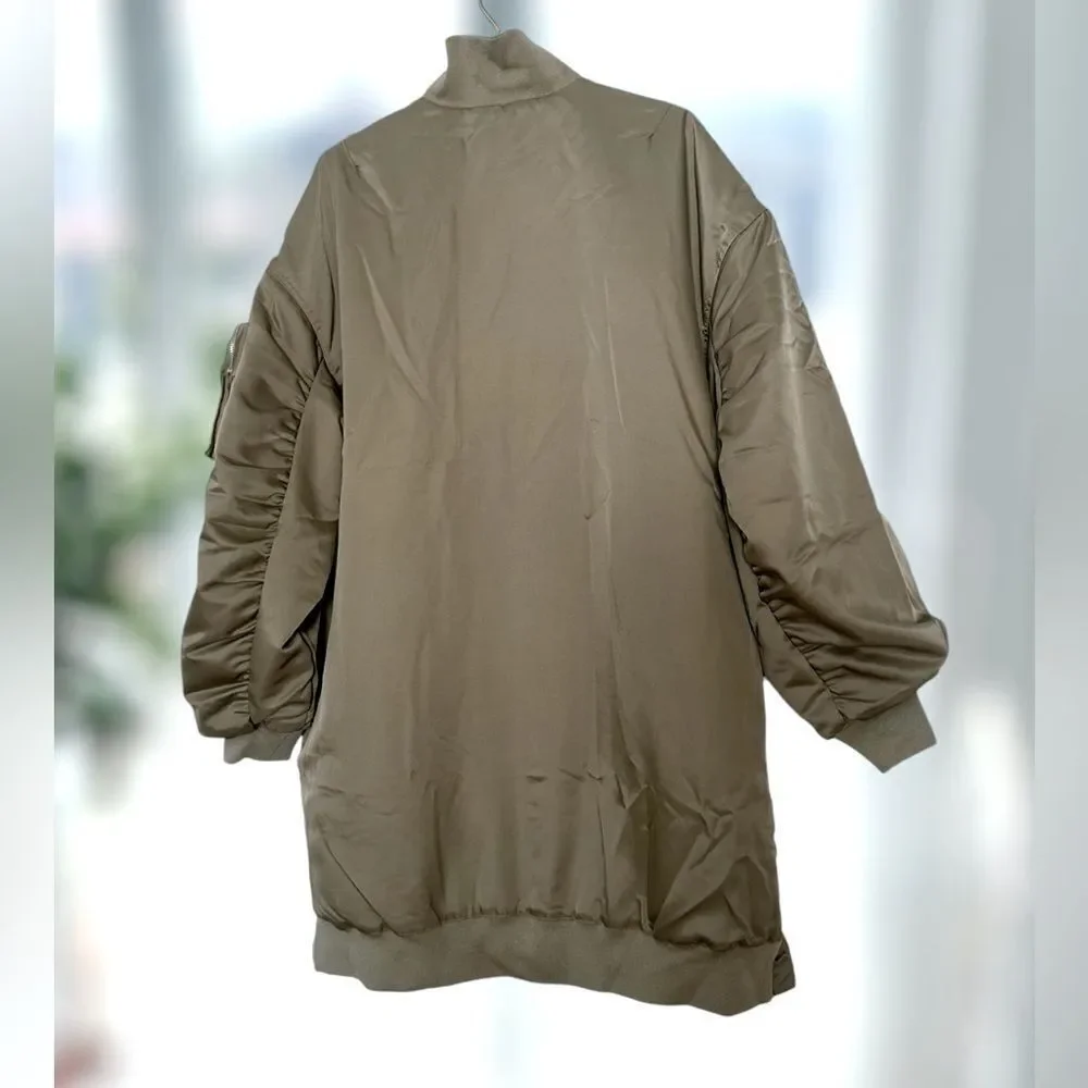 NIKE Insulated Oversized Sportswear Metro Puffer Therma-FIT Parka Jacket Sz L XL - Picture 8 of 15